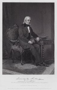 James Knox Polk (gravering) av Alonzo (after) Chappel