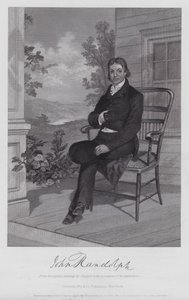 John Randolph (gravering) av Alonzo (after) Chappel