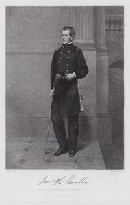 Joseph Hooker (gravering) av Alonzo (after) Chappel