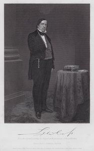 Lewis Cass (gravering) av Alonzo (after) Chappel
