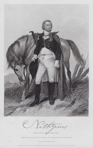 Nathaniel Greene (gravering) av Alonzo (after) Chappel