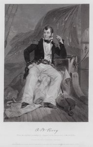 Oliver Hazard Perry (gravering) av Alonzo (after) Chappel