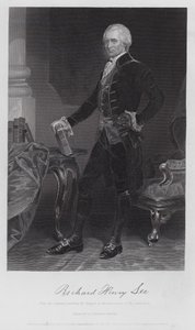 Richard Henry Lee (gravering) av Alonzo (after) Chappel
