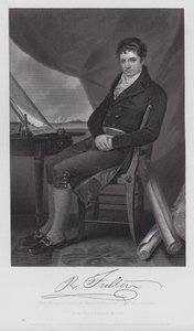 Robert Fulton (gravering) av Alonzo (after) Chappel