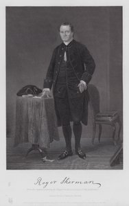 Roger Sherman (gravering) av Alonzo (after) Chappel