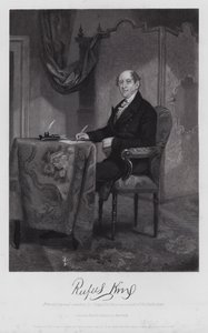 Rufus King (gravering) av Alonzo (after) Chappel