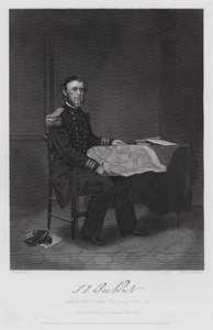 Samuel Francis Dupont (gravering) av Alonzo (after) Chappel