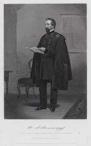 William Stark Rosecrans (gravering) av Alonzo (after) Chappel