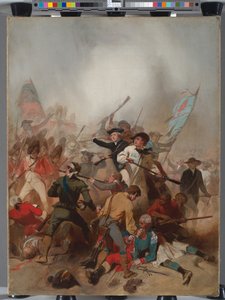 Slaget ved Bunker Hill, 17. juni 1775, 1859 av Alonzo Chappel