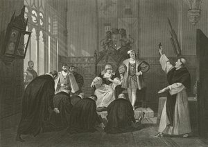 Deputasjon av jøder før Ferdinand og Isabella av Spania, 1400-tallet av Alonzo Chappel