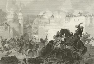 Massacre of the Memlooks, Egypt, 1811 av Alonzo Chappel