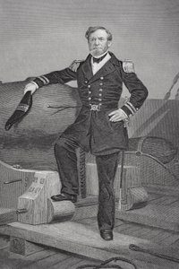 Portrett av admiral Andrew Hull Foote (1806-63)