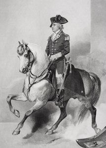 Portrett av Horatio Gates (1728–1806) (litho) av Alonzo Chappel
