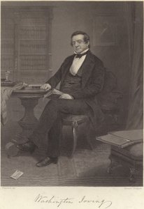 Washington Irving av Alonzo Chappel