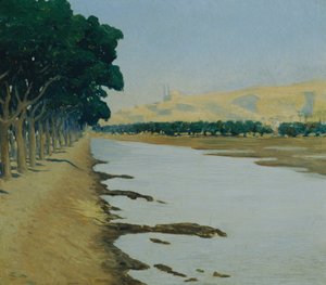 Utsikt over Kairo-citadellet av Alphons Leopold Mielich