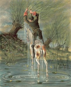Baron Munchausens eventyr (chromolitho)