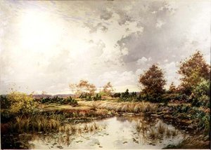 The Lake   1399917   no       norwegian Successfully Translated  Original: Tom and the lobster pot, illustration from The Water Babies by Reverend Charles Kingsley (colour litho) Translat: Tom and the lobster pot, illustration from 