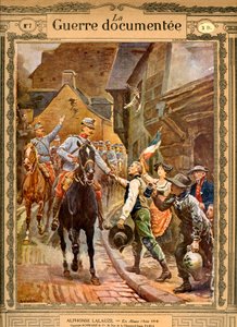 "I Alsace". 1914–1916 (gravering)