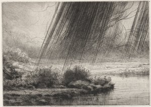 En storm.