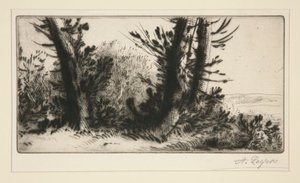 En travers-mester (på tvers av landet) av Alphonse Legros