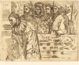 Bueskyttere Les bueskyttere, 1862. av Alphonse Legros