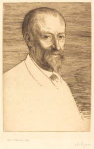 Auguste Poulet-Malassis, 2. tallerken. av Alphonse Legros