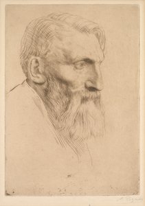 Auguste Rodin av Alphonse Legros