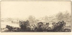 Loirebredden av Alphonse Legros