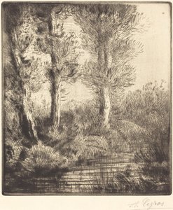 Bredden av Saint-Pre Rive du Saint-Pre. av Alphonse Legros