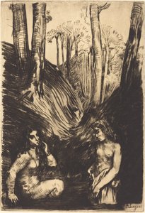 Badende av Alphonse Legros