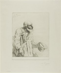 Tigger med krykker av Alphonse Legros