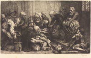 Tiggere fra Brussel Tiggerne i Brugge. av Alphonse Legros