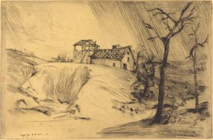 Teglverk La Briqueterie. av Alphonse Legros