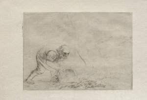 Brenne gresset av Alphonse Legros