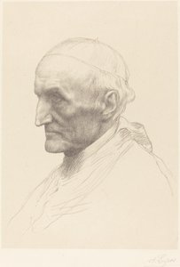 Kardinal Manning, 2. plate av Alphonse Legros