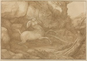 Kentaur kvinne av Alphonse Legros