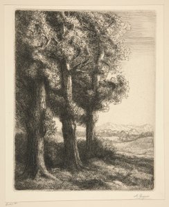 hjørnet av av Alphonse Legros