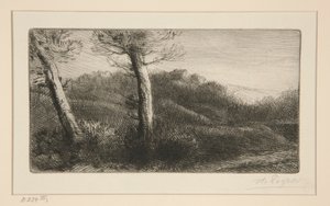 Solnedgang av Alphonse Legros