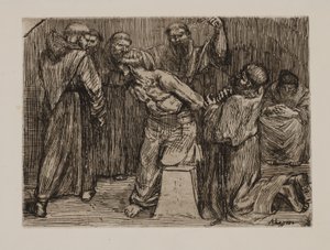 Disiplin i klosteret av Alphonse Legros