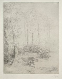 Edge of the Water Au Bord de LEau. av Alphonse Legros