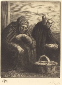 Eggselgere, 2. tallerken Eggselgere. av Alphonse Legros