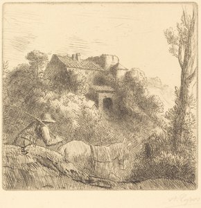 Farm on a Hill Farm on a Hill. av Alphonse Legros
