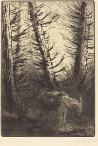 Bonden og eselet hans av Alphonse Legros