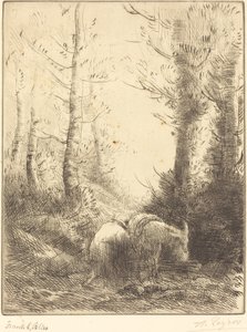 Bonden og eselet hans Bonden og eselet hans. av Alphonse Legros