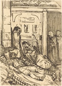 Feltsykehuset L'ambulance. av Alphonse Legros