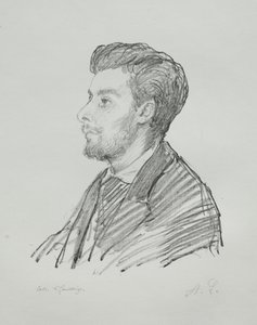 Fréderic Régamey av Alphonse Legros