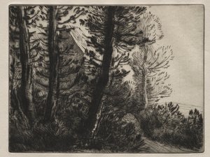 Vakthus av Alphonse Legros