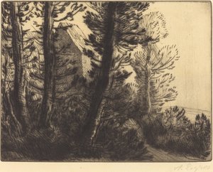 Vakthus av Alphonse Legros