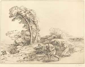 Vindkast Et vindkast. av Alphonse Legros