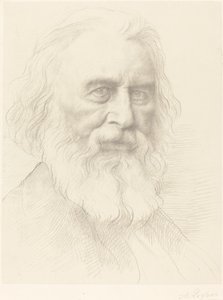 H.W. Longfellow, 2. plate. av Alphonse Legros